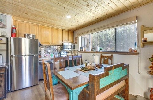 Taos Ski Valley Apartment | Ski-in Red River Retreat: Balcony, Mountain Views!