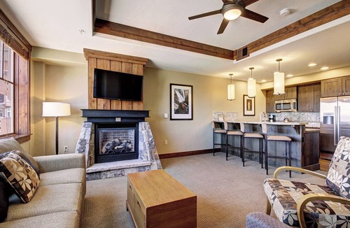 Peak 8 Condo | Slopeside Condo at Base of Peak 8, Sleeps 6 by RedAwning