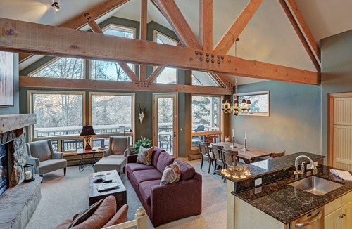 Beaver Creek Condo | Slopeside Living - 3br 4ba At Pines Lodge 3 Bedroom Condo by RedAwning