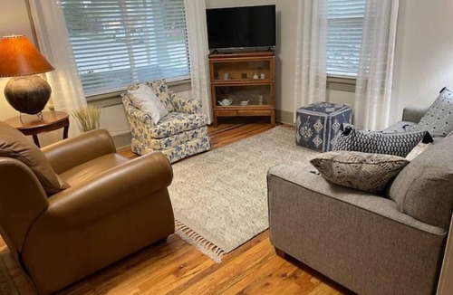 Burlington House | Spacious charming farmhouse-style home - dedicated office