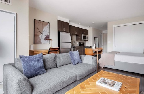 Prudential - St. Botolph Apartment | Stellar Back Bay Studio w/Gym & W/D, nr Restaurants, by Blueground