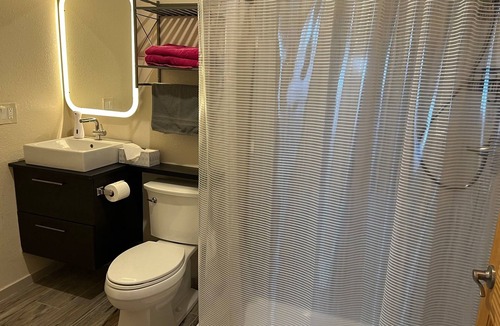 Castle Rock Apartment | Studio 1BR 1BA Sleep2 NoSteps Camper Parking Shop Golf