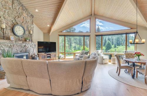 Evergreen House | Stunning Mtn Views, Private Stream: Evergreen Gem!