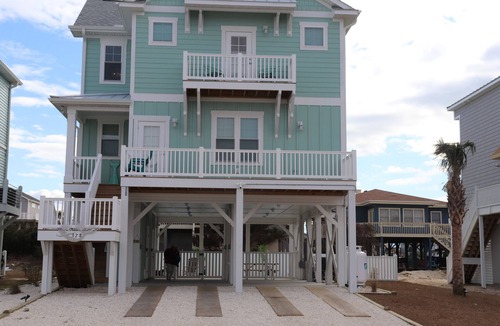 Ocean Isle Beach House | Summer Availability- 4 bedroom, Private Pool, ocean view close walk to the beach