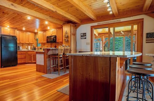 Whitefield Cabin | The Camp: Private Beach, Dock & Lake Views