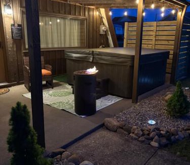 Perrysville House | The Rustic Triangle A-Frame with Hot Tub