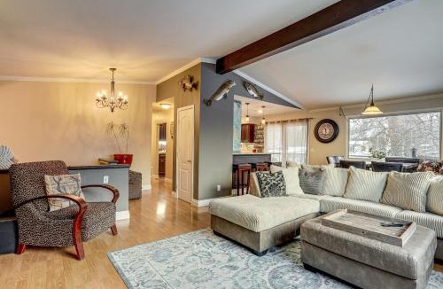 Old Seward - Oceanview House | Theater Room + Fire Pit: Anchorage Family Retreat