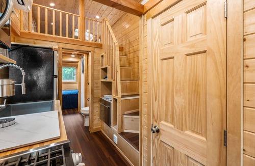 Laurelville House | Tiny Home experience with secluded treed 60 acres with trails