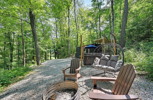 Loudonville Apartment | Tiny Home w/Hot Tub & Mini Highland Cows!