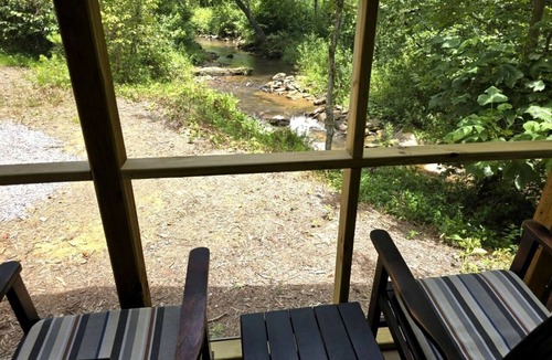 Purlear Cabin | Tranquil Creekside Tiny House in the Appalachian Mountains, Perfect for a Weekend to Disconnect