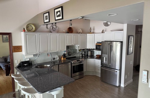 Fall River House | Tranquil, lakeside home, architecturally designed as barrier free dwelling.