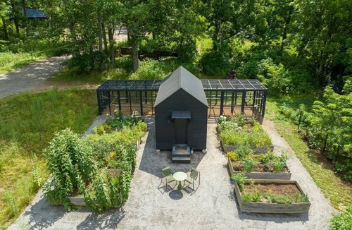 Asheville Cabin | Tranquil Modern Hideaway | Hot Tub | Wood Stove | Firelight at Shope Creek