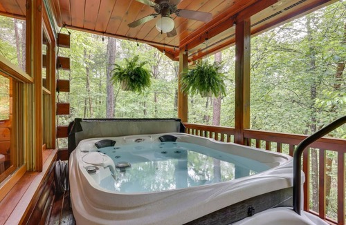 Blue Ridge Cabin | Tree Haven | Cherry Log Mountain