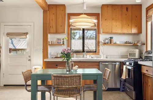 Blackshear-Prospect Hill House | Trendy East Austin bungalow with cowboy pool/extended stay