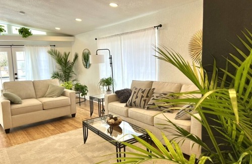 Longmont House | Tropical Pool House