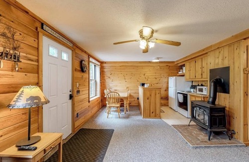 Greenville Apartment | Two cabins in one - lake-view duplex with a shared dock - dog-friendly