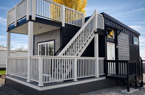 Page Cabin | Ultra Luxury Tiny Home with Deck #59A