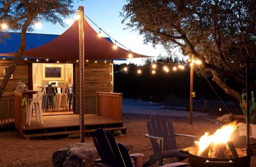 Johnson City RV Rental | Unique Johnson City Accommodation Perfect for Bell Tent Glamping near Austin