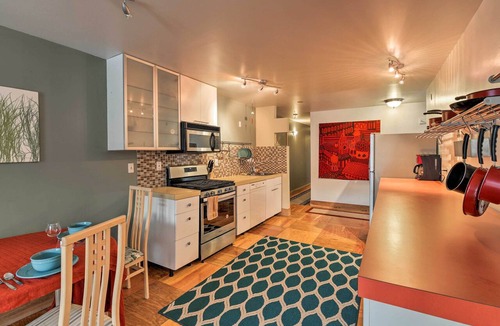 South Addition Condo | Walk to Town & Coast: Anchorage Condo w/Fireplace