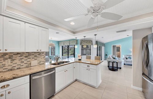 Pebble Beach House | Walkin on Sunshine - canal front home with pool mins to golf and beaches