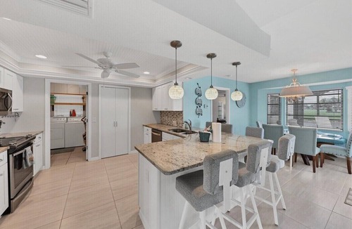 Pebble Beach House | Walkin on Sunshine - canal front home with pool mins to golf and beaches