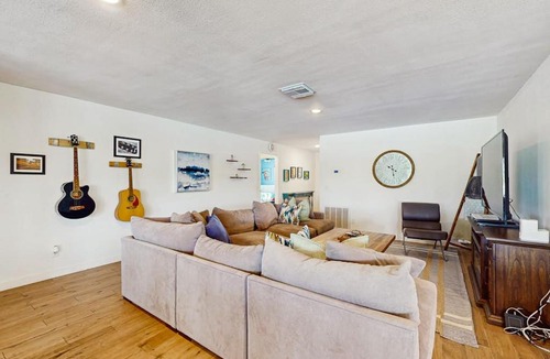 Kingsland House | Waterfront Home with Kayaks, Game Room, Firepit, & Enormous Deck