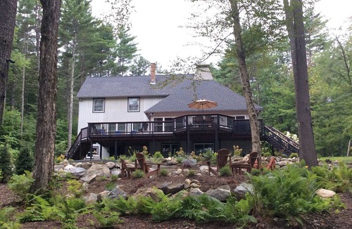 Bridgton House | Waterfront Home with Sandy Beach, Just 200 Yds from Pleasant Mountain Skiing