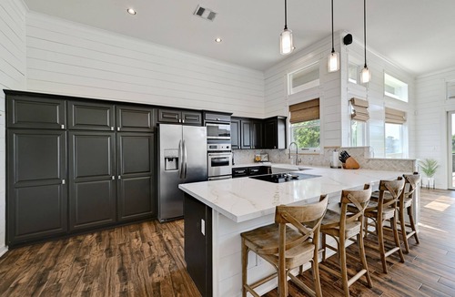 Granite Shoals House | Waterfront house on Lake LBJ with private pool & two hot tubs, kitchen, WIFI