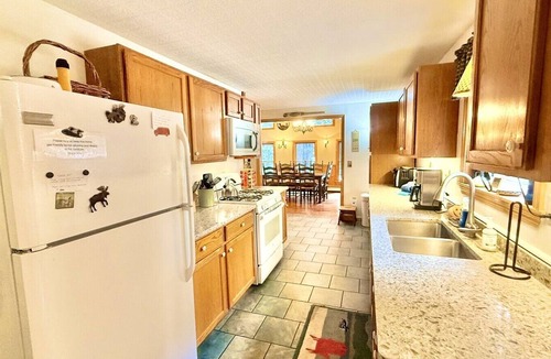 Beaver Cove House | Waterfront pet friendly cabin with private dock and mooring