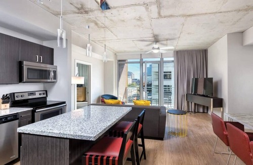 Civic District Condo | Wyndham Austin Resort|1BR/1BA King Bed w/Gym&Pool