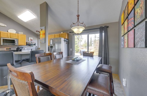 Kalifornsky House | Yard Space w/Fire Pit: Kenai Getaway!