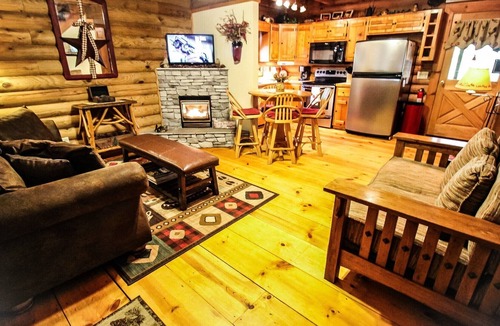 Todd Cabin | Your Mountain Escape Awaits! - 2BR/2BA King Beds, Firepit, & Hot Tub