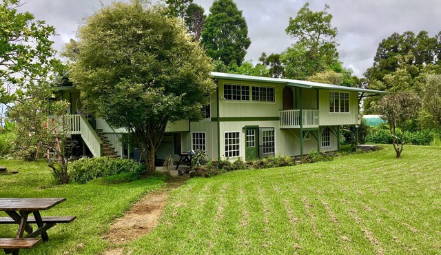 10 Acre Private Bamboo Retreat Located Just Minutes From Volcano National Park