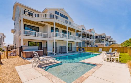 Aftermath - Corolla, Ocean Sands, Oceanfront Luxury, Pool, Hot Tub, Elevator, Rec Room