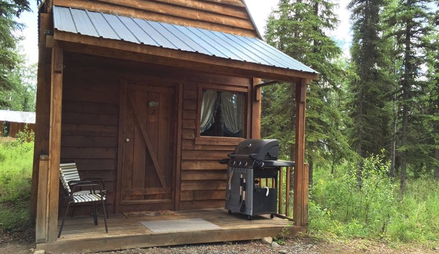 Alpine Heather is a quiet, self contained, cabin in the Woods!