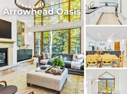 Arrowhead Oasis Resort Perks 5 Min Walk to Lift