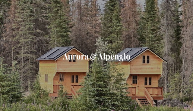 Aurora and Alpenglo Paired Lakefront Cabins