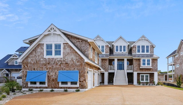 Austin - New Construction Oceanfront 11BR with Elevator, Fire Pit, Pool, Fitness Room and More!