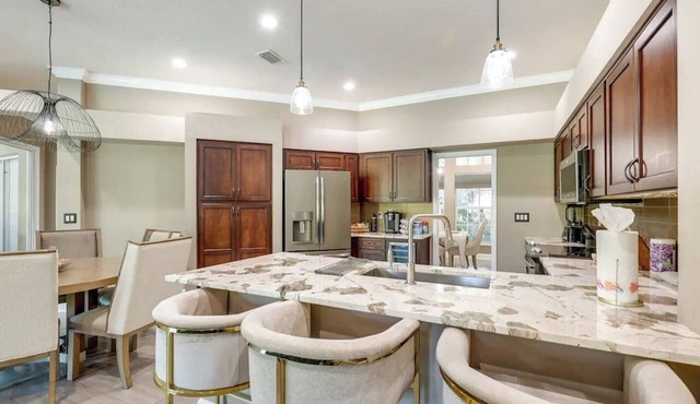 Backyard oasis w/pool, sauna & fire pit in Riverview