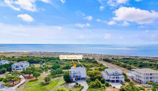 Beach Front 3acre property beautifully furnished with amazing outdoor spaces