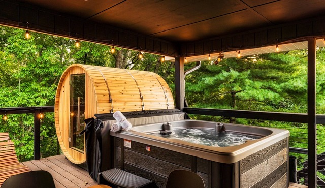 Book for Summer! Heated Pool! HotTub! View! Sauna