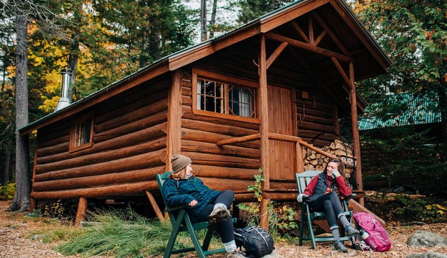Cabin, Double Bed, 2 Bunks, Shared Bathroom