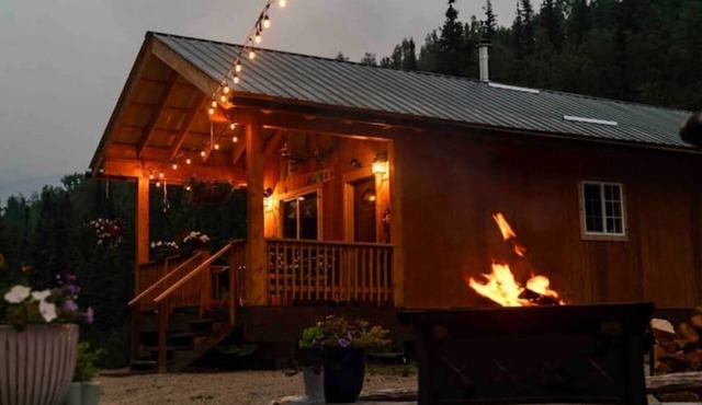Chena Hot Springs Off Grid Cabin