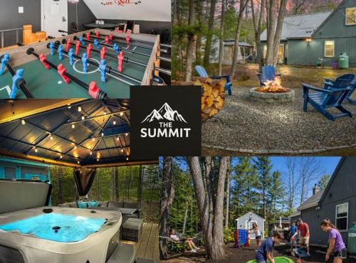 Cozy Mountain Chalet Hot Tub Firepit Game Room Sleeps 8
