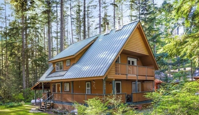 Cozy Mt. Baker Cabin Hot Tub + Forest Retreat