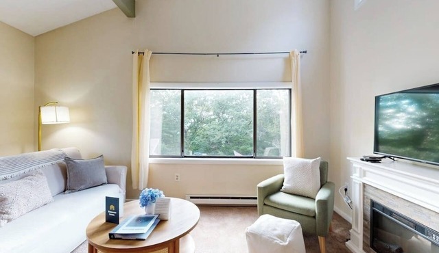 Dog-friendly condo with 4 pools, pickleball, gym, sauna, tennis, game room, BBQ