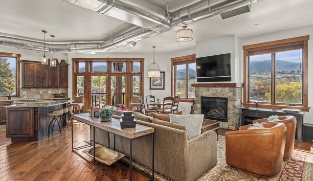 Downtown Penthouse | Chef's Kitchen | Covered Parking