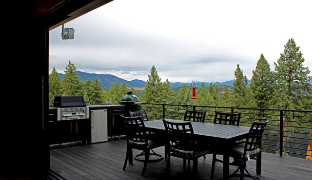 Elegant and modern mountain home. Ski in the winter or escape the summer heat!