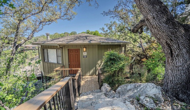 Engelman`s Daisy #11 - Elevated Treehouse with Pool & Hot Tub Access