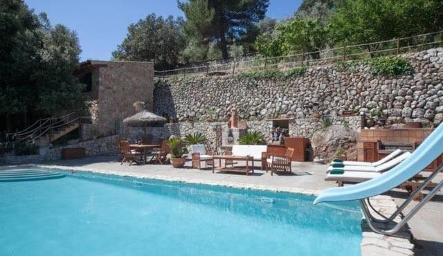 Fabulous Rustic Villa Set On Mountain With Unique Views in Valldemossa
